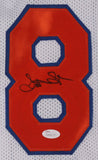 Latrell Sprewell Signed New York Knicks Jersey (JSA COA) 4xNBA All Star Forward