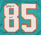 Nick Buoniconti Signed Jersey Inscribed "HOF 01" (JSA) Miami Dolphins All Pro LB