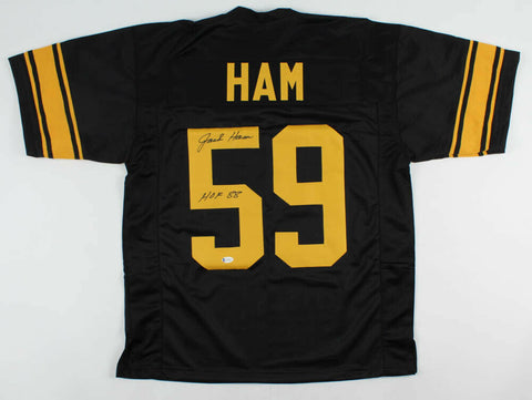 Jack Ham Signed Pittsburgh Steelers Jersey Inscribed "HOF 88" (Beckett Hologram)