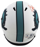 Dolphins Bob Griese Authentic Signed Lunar Speed Mini Helmet BAS Witnessed
