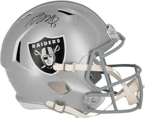Davante Adams Las Vegas Raiders Autographed Riddell Speed Replica Helmet
