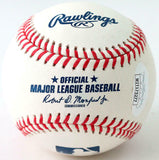 Andre Dawson Autographed Rawlings OML Baseball w/ 1977 NL ROY - JSA W Auth *Blue