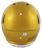 Rams Bettis, Dickerson & Faulk HOF/ROY Signed Flash F/S Speed Proline Helmet BAS