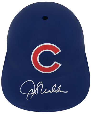 Joe Maddon Signed Chicago Cubs Souvenir Replica Batting Helmet - (SCHWARTZ COA)