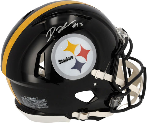 Diontae Johnson Pittsburgh Steelers Signed Riddell Speed Authentic Helmet