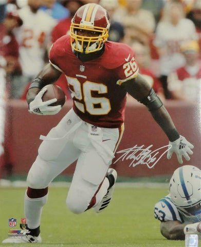 Adrian Peterson Signed Washington Redskins 16x20 Vs Colts PF - Beckett Auth