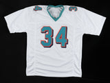 Ricky Williams Signed Miami Dolphins Jersey Insc "Split Blunts, Not Carries" PSA