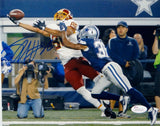 Jordan Reed Autographed Washington 8x10 Catch Against Cowboys Photo- JSA W Auth