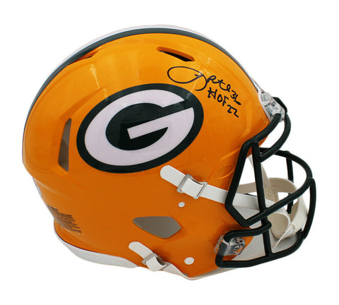 LeRoy Butler Signed Green Bay Packers Speed Authentic NFL Helmet w/HOF 2022