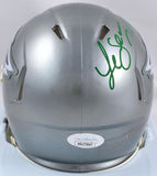 LeSean McCoy Autographed Philadelphia Eagles Flash Speed Mini Helmet- JSA W