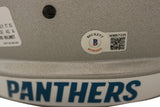 Wesley Walls Autographed Carolina Panthers F/S Speed Helmet Beckett 34948