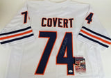 Jim Covert Signed Chicago Bears Jersey (JSA COA) 1985 SB XX / 2xPro Bowl O line