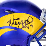 MATTHEW STAFFORD Autographed Los Angeles Rams Authentic Speed Helmet FANATICS