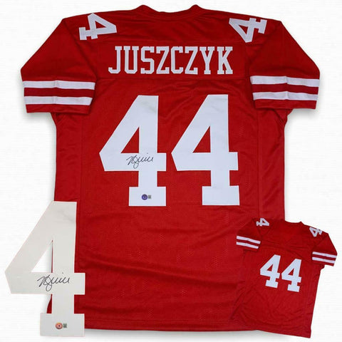 Kyle Juszczyk Autographed SIGNED Jersey - Red - Beckett Authentic