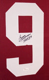 Sonny Jurgensen Signed Redskins 35x43 Framed Jersey Inscribed "HOF 83" JSA COA