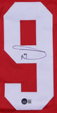 Donte Whitner Signed Ohio State Buckeyes Jersey (Beckett Holo) 2xPro Bowl Safety