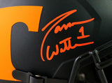 Jason Witten Autographed Tennessee Vols F/S Eclipse Speed Helmet- Beckett W Auth
