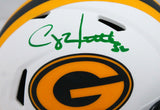 Clay Matthews Autographed Green Bay Packers Lunar Speed Mini Helmet-JSA W *Green