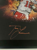 TREVOR LAWRENCE Autographed Clemson "In Focus" 20 x 24 Photograph FANATICS