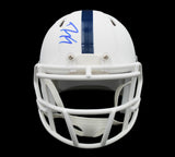 Dwight Freeney Signed Indianapolis Colts Speed White Matte NFL Mini Helmet