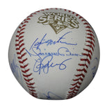 2009 New York Yankees Team Signed World Series Baseball 9 Sigs Steiner 33935