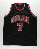 Toni Kukoc Signed Chicago Bulls Jersey Inscribed "3x NBA Champ" (JSA COA) HOF 21