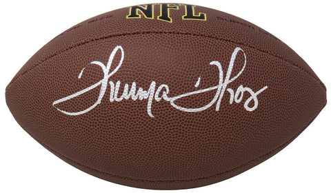 Thurman Thomas (BILLS) Signed Wilson Super Grip Full Size NFL Football (SS COA)