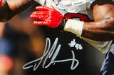 Jadeveon Clowney Autographed 8x10 Texans Red Gloves Photo- JSA Authenticated
