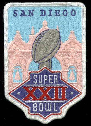 3.75x5.5 Inch Super Bowl XXII Patch Un-signed