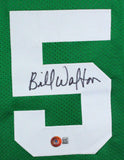 Bill Walton Autographed Green Pro Basketball Jersey-Beckett W Hologram *Black