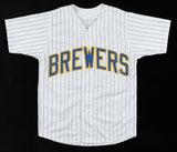 B. J. Surhoff Signed Milwaukee Brewers Jersey (JSA COA) Brew Crew Catcher 87-95