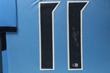 A.J. BROWN (Titans light blue TOWER) Signed Autographed Framed Jersey Beckett