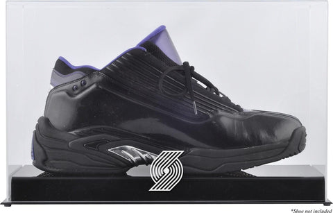 Portland Trail Blazers Team Logo Basketball Shoe Display Case