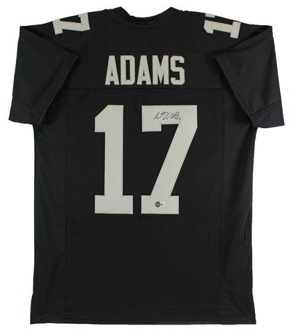 Davante Adams Authentic Signed Black Pro Style Jersey Autographed BAS Witnessed