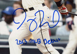 Joey Terdoslavich Signed Atlanta Braves Unframed 8x10 MLB Photo - Inscription