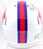 O.J. Simpson Autographed Bills F/S 65-73 Speed Authentic Helmet w/HOF - JSA W