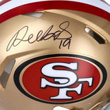 Deebo Samuel 49ers Signed Riddell 75th Anniversary Season Speed Authentic Helmet