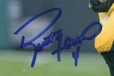 Brett Favre Signed Green Bay Packers Unframed 8x10 NFL Photo "Drop Back Green Je