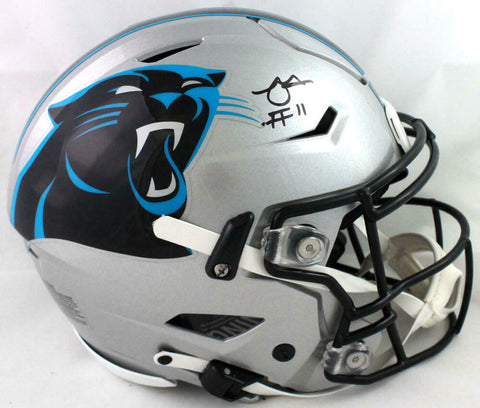 Robby Anderson Signed Carolina Panthers F/S SpeedFlex Helmet - Beckett W Auth