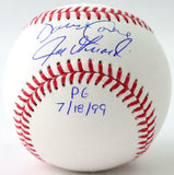 David Cone / Joe Girardi Autographed Rawlings OML Baseball w/ Insc - JSA W Auth