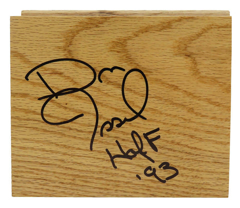 Dan Issel (Houston Rockets) Signed 5x6 Floor Piece w/HOF'12 - (SCHWARTZ COA)