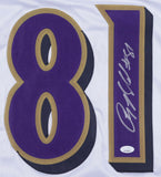 Anquan Boldin Signed Baltimore Ravens Jersey (JSA COA) All Pro Wide Receiver