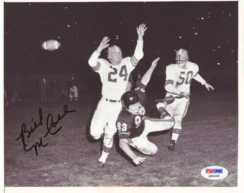 Bill McColl Autographed Signed 7x9 Photo Chicago Bears PSA/DNA #Q96408