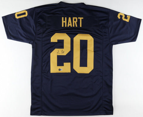 Mike Hart Signed Michigan Wolverines Jersey (Beckett) Former Colts Running Back