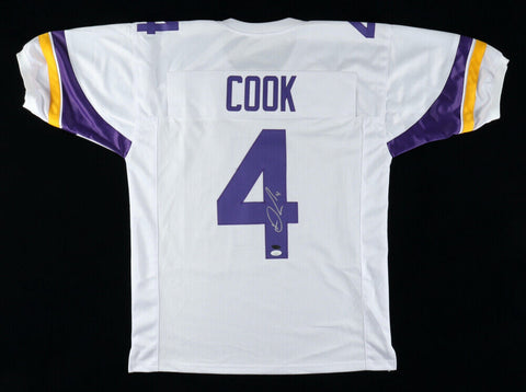 Dalvin Cook Signed Vikings Jersey (JSA COA) Minnesota R.B. / 2022 Uniform Number