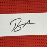 FRAMED Autographed/Signed BRANDON AIYUK 33x42 San Francisco Red Jersey JSA COA