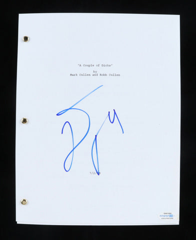 Tracy Morgan (Detective Paul Hodges) Signed "Cop Out" Full Movie Script (COA)