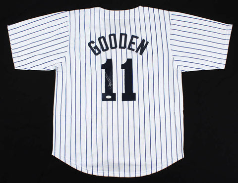 Dwight Gooden Signed New York Yankees Jersey (JSA COA) 3xWorld Series Champion