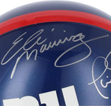 Phil Simms & Eli Manning New York Giants Signed VSR4 Authentic Helmet