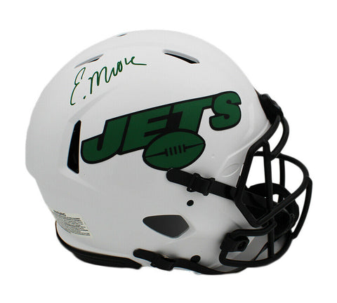 Elijah Moore Signed New York Jets Speed Authentic Lunar NFL Helmet